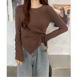 デイリーアンバランスツイストロングTシャツ | by muni:r | 詳細画像10