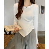 デイリーアンバランスツイストロングTシャツ | by muni:r | 詳細画像4