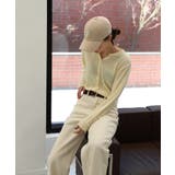 カラーミニケーブルニットカーディガン | by muni:r | 詳細画像10