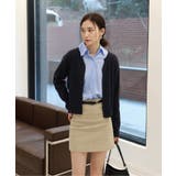 カラーミニケーブルニットカーディガン | by muni:r | 詳細画像22