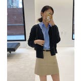 カラーミニケーブルニットカーディガン | by muni:r | 詳細画像36