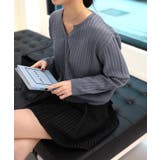 カラーミニケーブルニットカーディガン | by muni:r | 詳細画像41