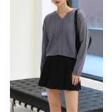 カラーミニケーブルニットカーディガン | by muni:r | 詳細画像49