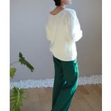 ルーズフィットデイリーVネックニット | by muni:r | 詳細画像21