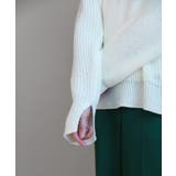 ルーズフィットデイリーVネックニット | by muni:r | 詳細画像24