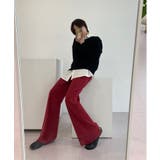 ルーズフィットデイリーVネックニット | by muni:r | 詳細画像30