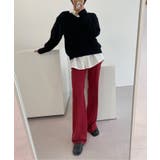 ルーズフィットデイリーVネックニット | by muni:r | 詳細画像31