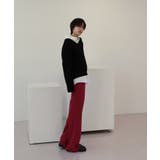 ルーズフィットデイリーVネックニット | by muni:r | 詳細画像40