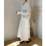 ルーズフィットデイリーVネックニット | by muni:r | 詳細画像47