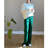 ルーズフィットデイリーVネックニット | by muni:r | 詳細画像9