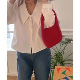 ビッグカラースプリングパフブラウス | by muni:r | 詳細画像10 