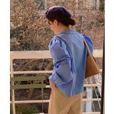 ビッグカラースプリングパフブラウス | by muni:r | 詳細画像20 