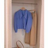 ビッグカラースプリングパフブラウス | by muni:r | 詳細画像25 