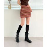 ヴィンテージストライプニットスカート | by muni:r | 詳細画像20 