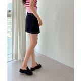 インディゴプリーツデニムスカート | by muni:r | 詳細画像1 