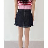 インディゴプリーツデニムスカート | by muni:r | 詳細画像19 