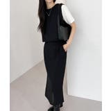 クラシックキャミソール+ロングスカートセットアップ | by muni:r | 詳細画像1