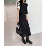 クラシックキャミソール+ロングスカートセットアップ | by muni:r | 詳細画像11