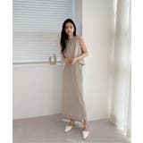 クラシックキャミソール+ロングスカートセットアップ | by muni:r | 詳細画像12