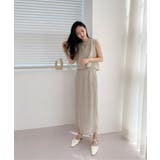 クラシックキャミソール+ロングスカートセットアップ | by muni:r | 詳細画像19