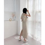 クラシックキャミソール+ロングスカートセットアップ | by muni:r | 詳細画像20