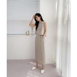 クラシックキャミソール+ロングスカートセットアップ | by muni:r | 詳細画像23