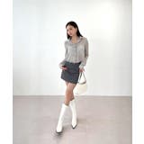 トレンドシースルーショートシャツ | by muni:r | 詳細画像13 