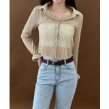 トレンドシースルーショートシャツ | by muni:r | 詳細画像39 