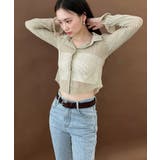 トレンドシースルーショートシャツ | by muni:r | 詳細画像40 