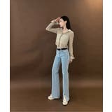 トレンドシースルーショートシャツ | by muni:r | 詳細画像43 