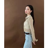 トレンドシースルーショートシャツ | by muni:r | 詳細画像44 