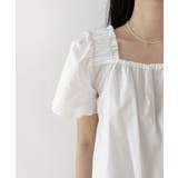 スクエアパフブラウス | by muni:r | 詳細画像17 