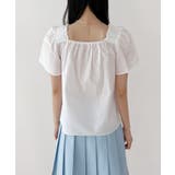 スクエアパフブラウス | by muni:r | 詳細画像18 