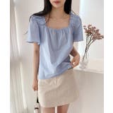 スクエアパフブラウス | by muni:r | 詳細画像23 