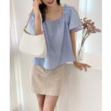 スクエアパフブラウス | by muni:r | 詳細画像27 