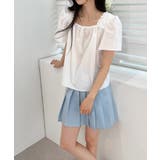 スクエアパフブラウス | by muni:r | 詳細画像3 