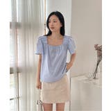 スクエアパフブラウス | by muni:r | 詳細画像32 