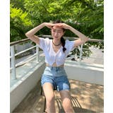 グラデーションウォッシングデニムショーツ | by muni:r | 詳細画像13 