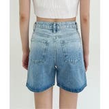 グラデーションウォッシングデニムショーツ | by muni:r | 詳細画像22 