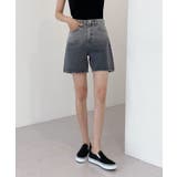 グラデーションウォッシングデニムショーツ | by muni:r | 詳細画像23 