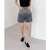 グラデーションウォッシングデニムショーツ | by muni:r | 詳細画像24 