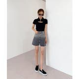 グラデーションウォッシングデニムショーツ | by muni:r | 詳細画像26 