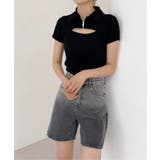 グラデーションウォッシングデニムショーツ | by muni:r | 詳細画像28 