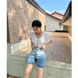 グラデーションウォッシングデニムショーツ | by muni:r | 詳細画像9 