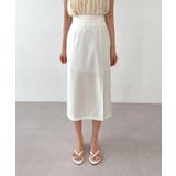 ナチュラルスリットロングスカート | by muni:r | 詳細画像12 