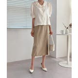 ナチュラルスリットロングスカート | by muni:r | 詳細画像37 