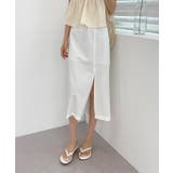 ナチュラルスリットロングスカート | by muni:r | 詳細画像4 