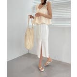 ナチュラルスリットロングスカート | by muni:r | 詳細画像9 