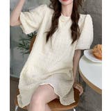 フェミニンエンボスバルーンワンピース | by muni:r | 詳細画像8