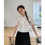 サマーカラークロップドブラウス | by muni:r | 詳細画像10 